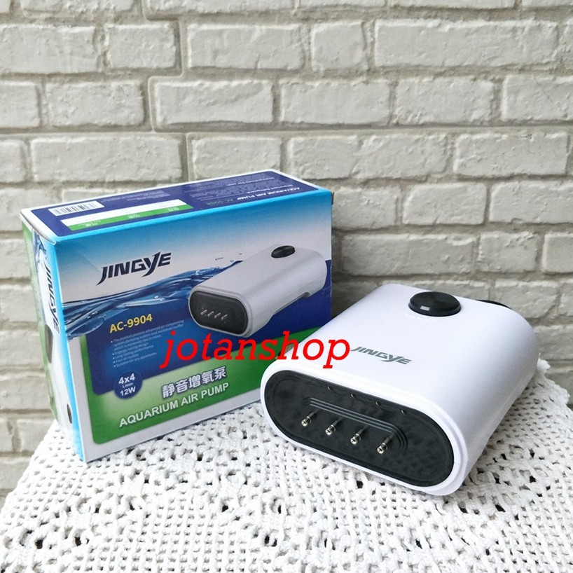 YANG JINGYE AC 9904 Air Pump Aerator Pompa Udara 4 Lubang aquarium aquascape