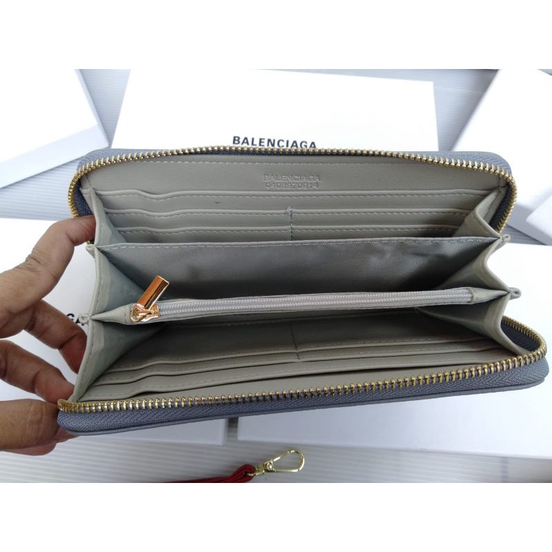 Dompet Sleting 1 Balenciaga Import Superpremium