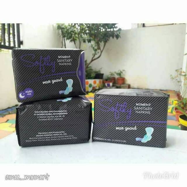 Pembalut Herbal Moment Sofly Night Used Ecer