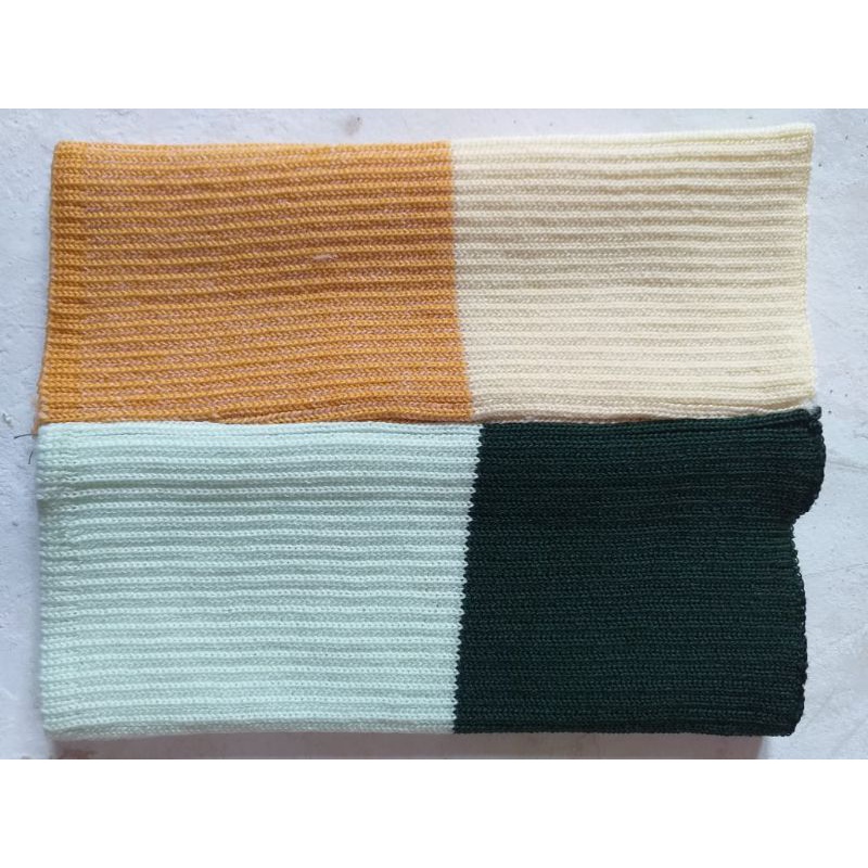 Ciput bandana rajut 4 warna - inner rajut 4 warna murah berkualitas