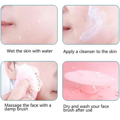 SIKAT PEMBERSIH WAJAH JELLY / SILICONE SILIKON PEMBERSIH KOMEDO MS CLEANSER