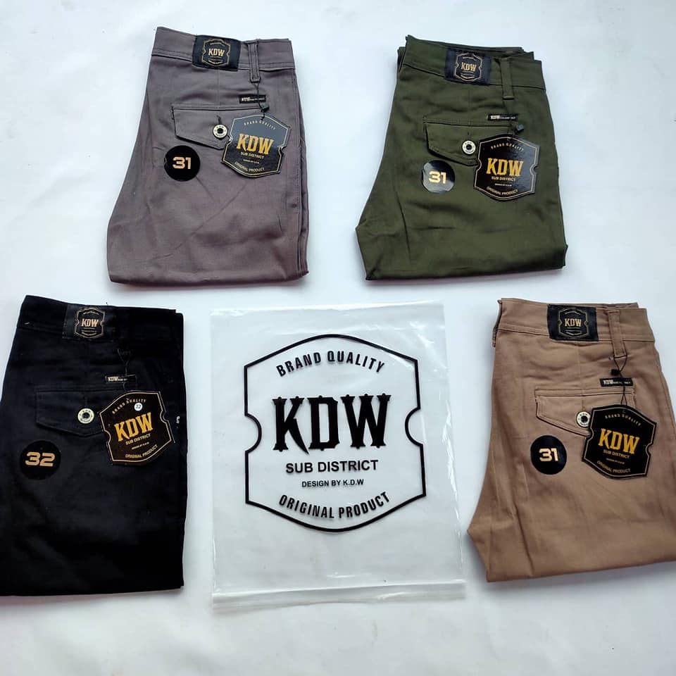 Celana KDW Original Chino Jumbo Panjang Pria Chinos Big Size Reguler Fit Ori Distro Premium