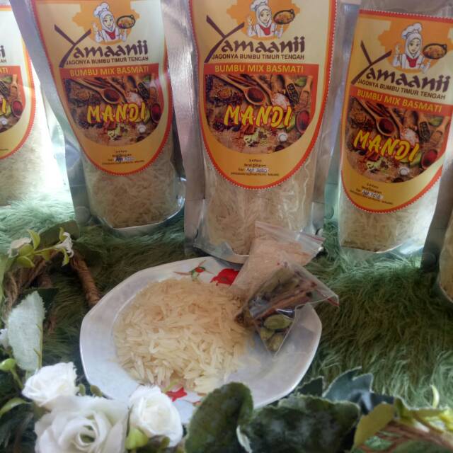 

Nasi Arab instan Yamaani basmati 500gr mandhi biryani kabsah kebuli