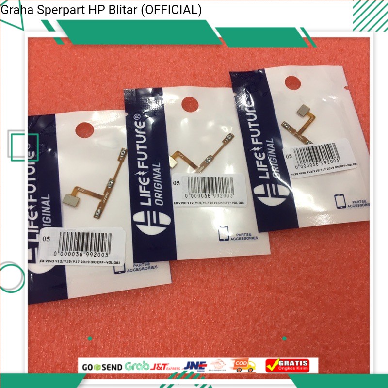 FLEXIBLE ON OFF VOLUME VIVO Y12 - FLEXIBLE POWER VIVO Y15 - VIVO Y17