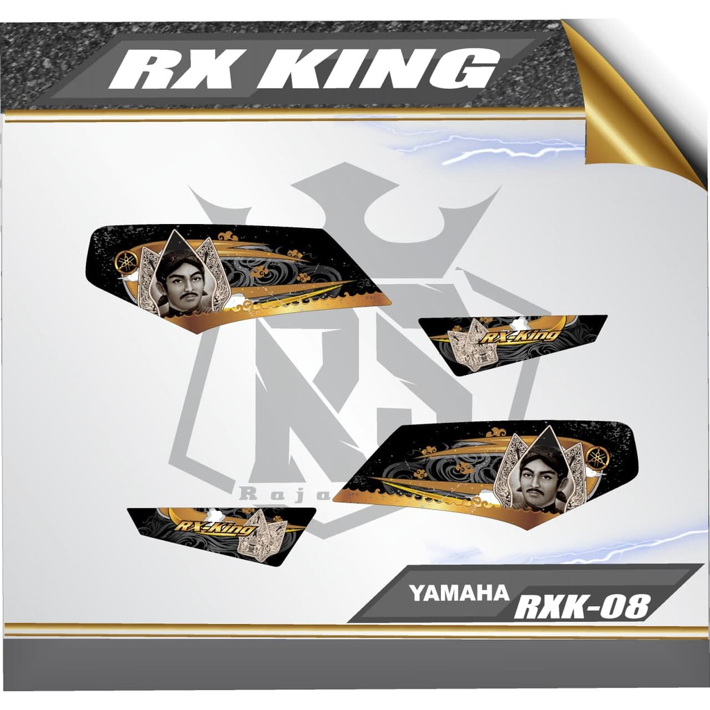 (COD) STRIPING RX KING VARIASI - STRIPING RX KING CUSTOM LIST MOTOR - STRIPING RX HOLOGRAM