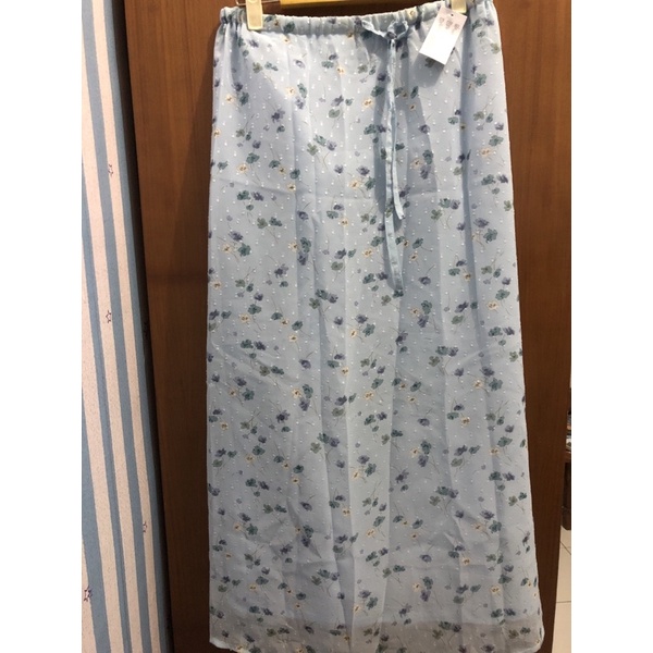 THRIFT/PRELOVED KOREAN SKIRT BUNGA VINTAGE