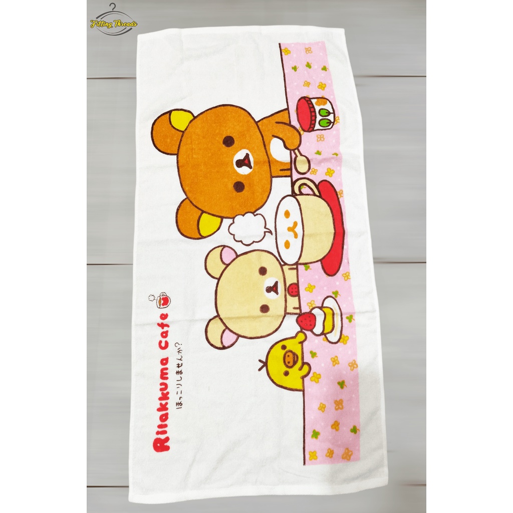 Handuk Bayi &amp; Anak Microfiber / Handuk Mandi Karakter DIXON Ukuran 50x100 cm