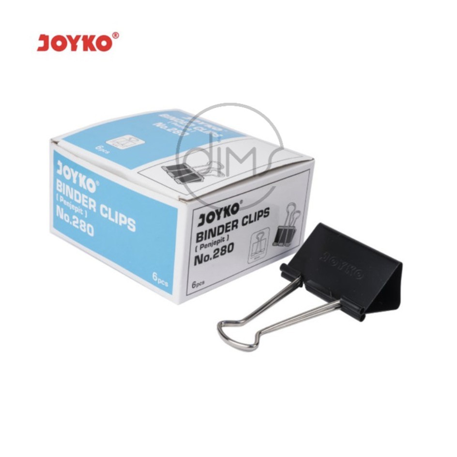 

Binder Clip Joyko 280 Penjepit Klip Kertas Dokumen Data File Jumbo