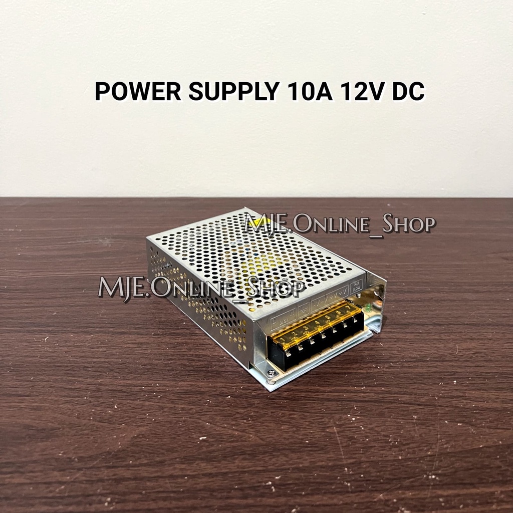 POWER SUPPLY 10 AMPER 12V DC / TRAFO ADAPTOR 10 12V DC / INDOOR