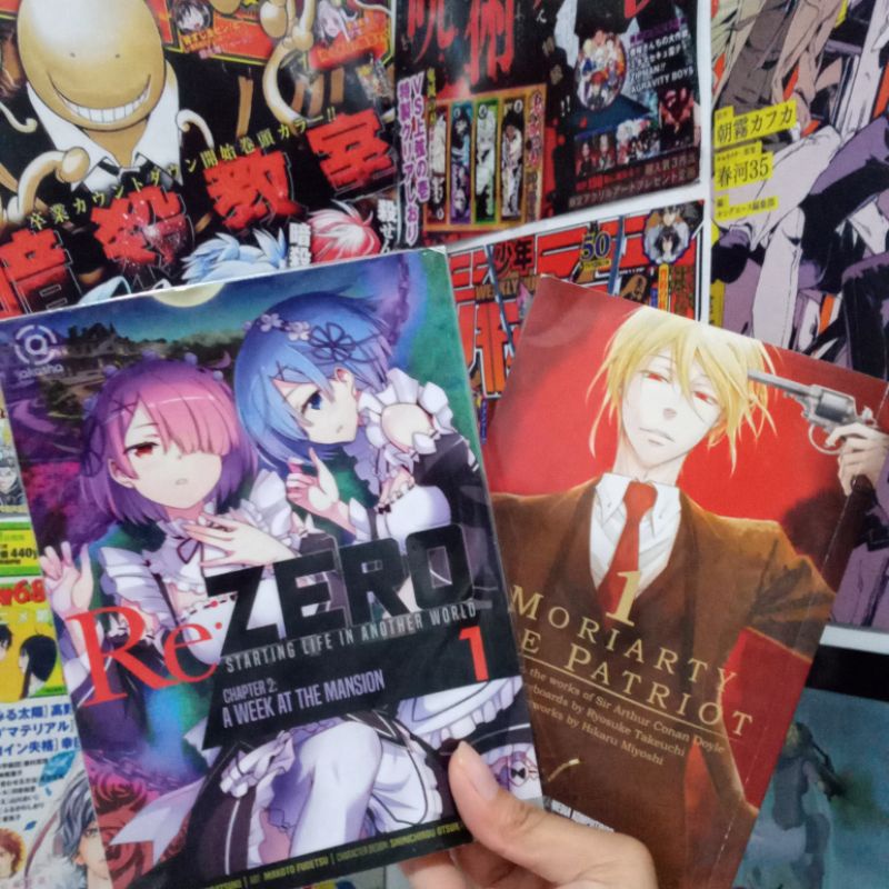 manga | komik preloved | Re:ZERO, Moriarty the patriot vol 1 | komik second | komik bekas