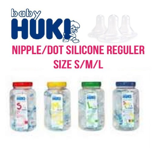 Huki Nipple Silicone Reguler Toples / Dot Nipple Silikon Huki Reguler