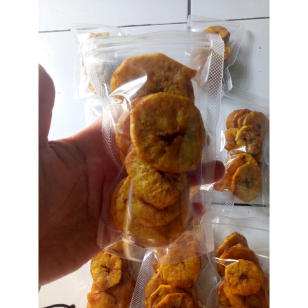 

Kripik Pisang Manis Gurih