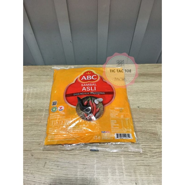 Abc Saos Sambal Asli Sachet 24x8gr / Saos Abc Sachet