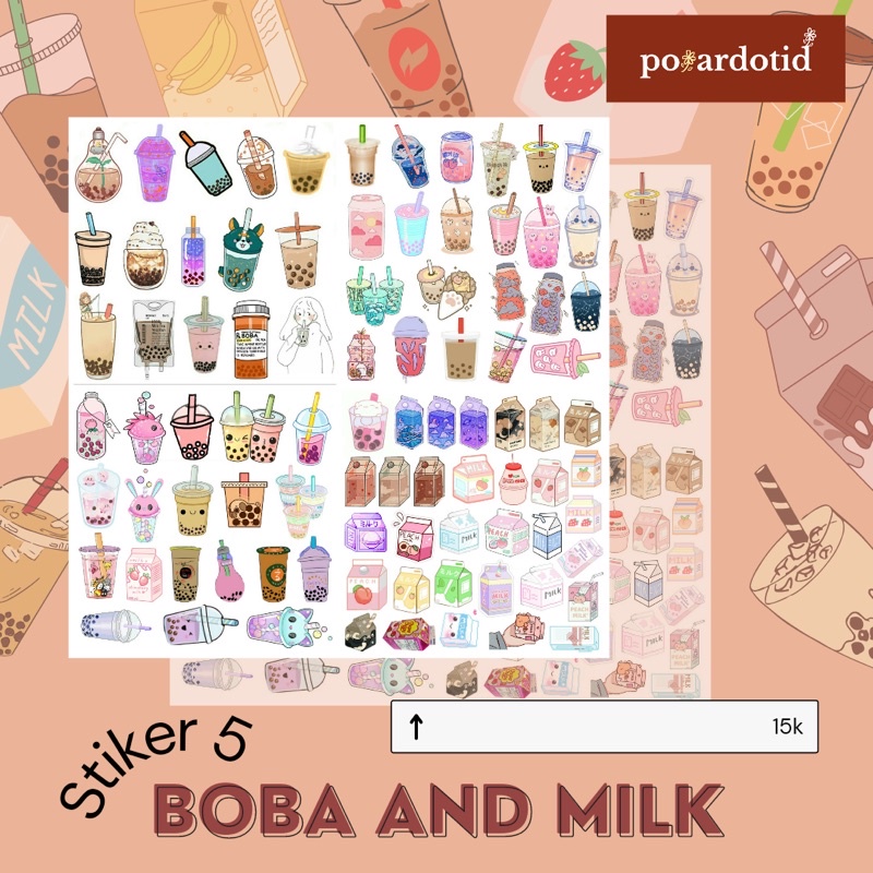 

Sticker Boba and Milk | Sticker Bullet Journal| Sticker Beruang Lucu | Sticker Aesthetic | Sticker Tumblr | Sticker Case | Sticker Handphone |