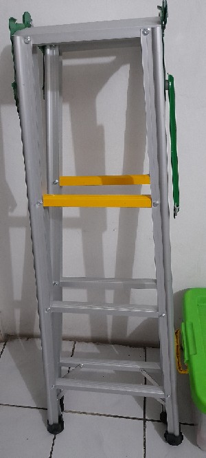 Tangga Lipat Aluminium Ladder Sahara - Ukuran 1,25 Meter / 1,25 M / 125 Cm