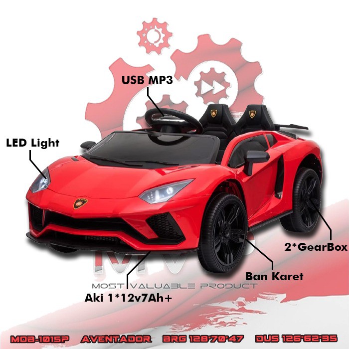 PROMO MAINAN ANAK MOBIL AKI AVENTADOR MOB-1015 | Shopee Indonesia