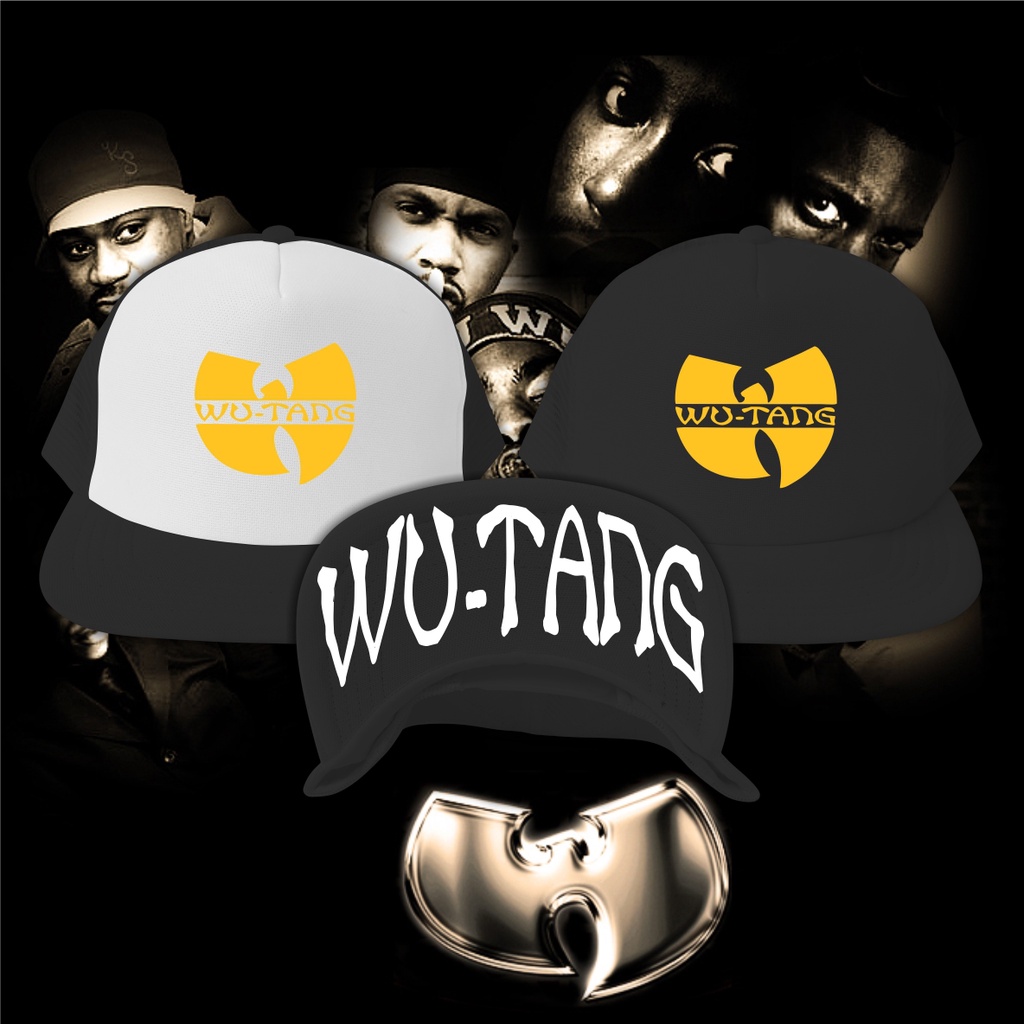 TOPI JARING TRUCKER HIP-HOP WU-TANG CLAN