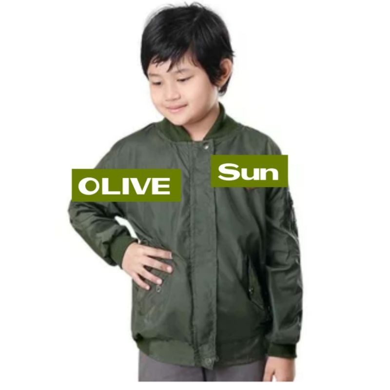 Sun-ALTIN Jaket Anak Unisex Bomber Premium Kids JA002