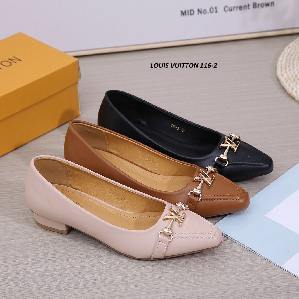 SEPATU KERJA WANITA LOW HEELS SHOES 116-2