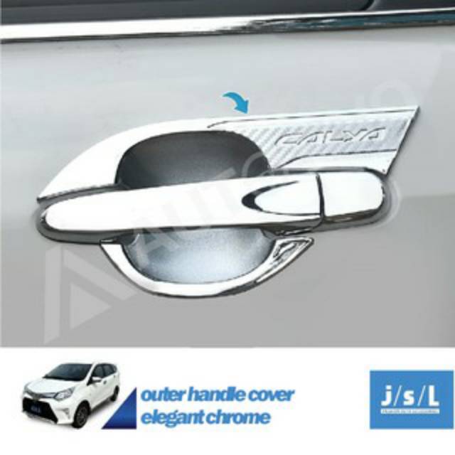 OUTER HENDEL CHROME CALYA MANGKOK HENDEL CALYA OUTER COVER CHROM JSL