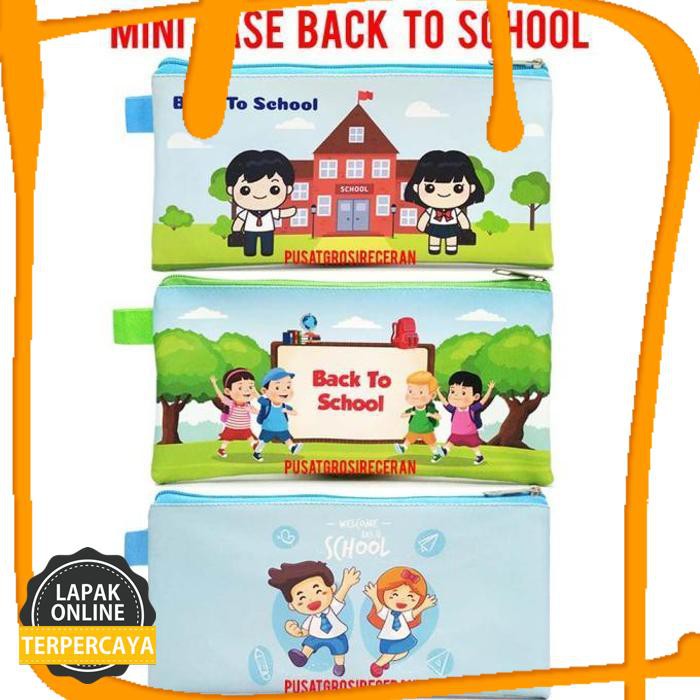 

New Arrival Kotak Pensil Fancy Back To School Mini Case Pencil Case Back To School - Random Produk