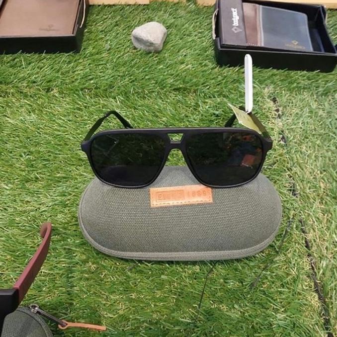 Kacamata Eiger Windward Aviator Sun Glasses Black Hitam 91000 4933 Ori