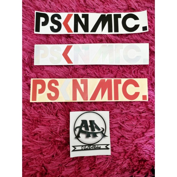 

Sticker psknmtc stiker motor stiker PSKN MTC Hologram putih itam Stiker psnmtc stiker psknmtc hitam merah putih hologram