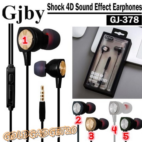 HANDSFREE HEADSET EARPHONE GJBY GJ-378