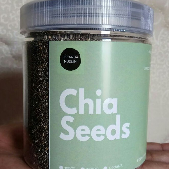 

Natural Black Chia Seeds Mexico 350gr