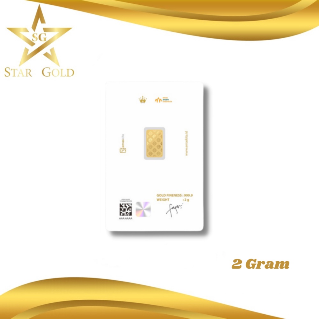 Star Gold Antam Indo - Emas Kita 2gr-2