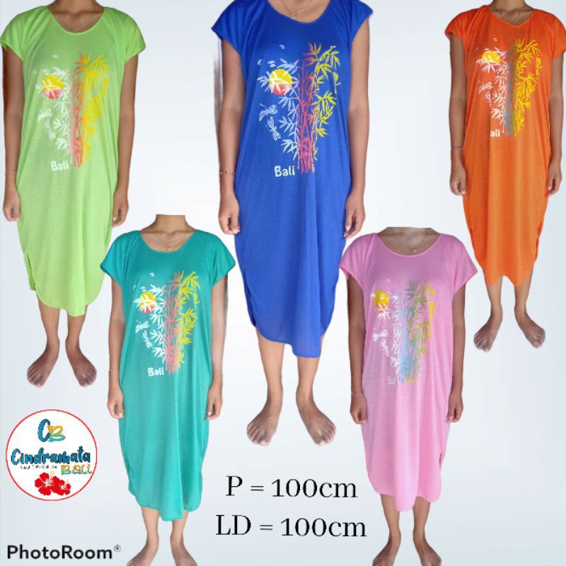 Daster Motif Bambu Bali // Baju Bali