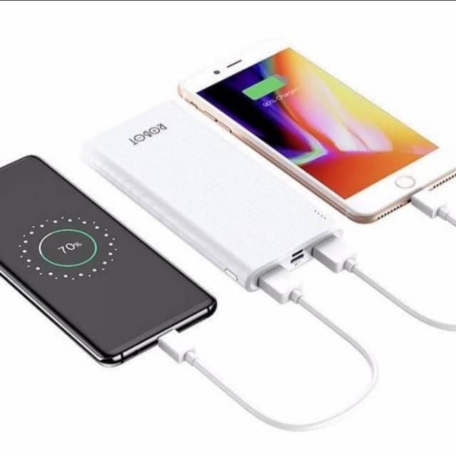 Baetoli Promo Power Bank Rt170 Pb Robot 10000Mah White Garansi Resmi Original