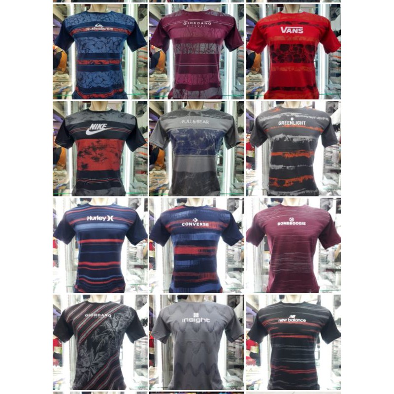 BAJU KAOS KATUN DISTRO RANDOM