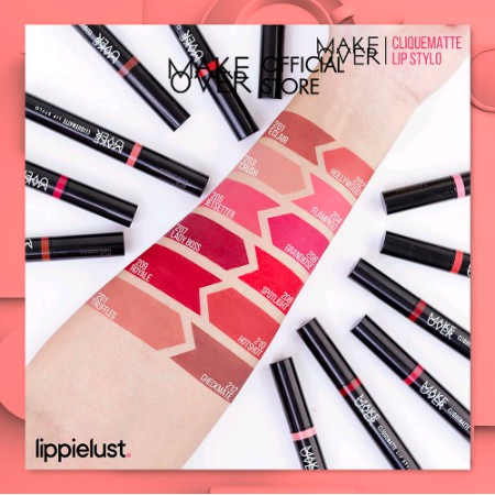 MAKE OVER Cliquematte Lip Stylo | Lipstick Matte