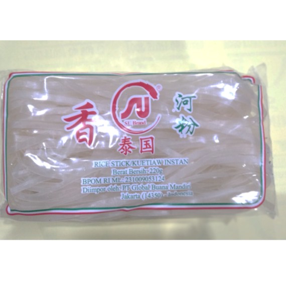 

SU Brand Rice Stick Kwetiaw Instant 220gr x 3 pcs PAKET EKONOMIS