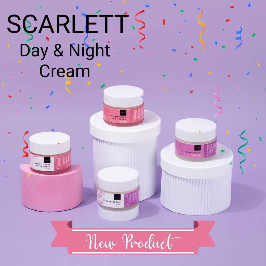 SCARLETT Day Cream / Night Cream 20g