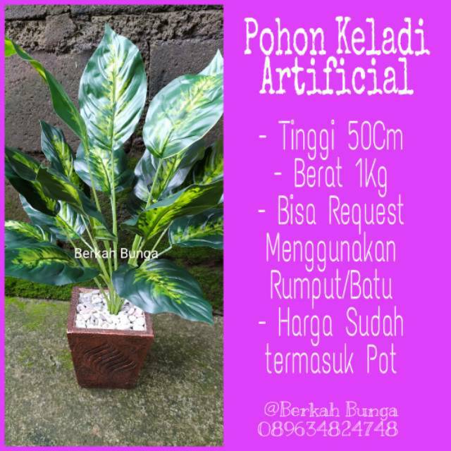 Daun Lompong - Daun Srirejeki- Daun Artificial- Bunga Plastik- Bunga Artificial- Daun Srigading
