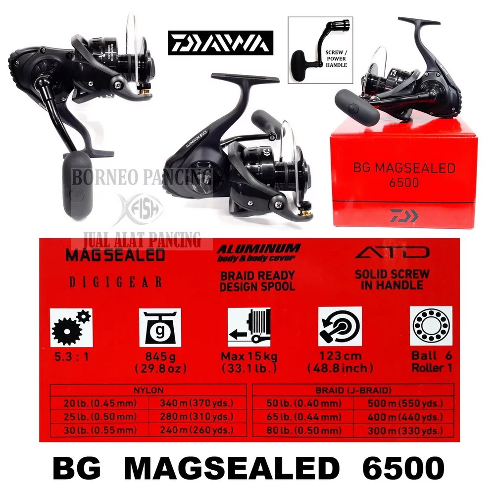 daiwa bg magsealed 6500