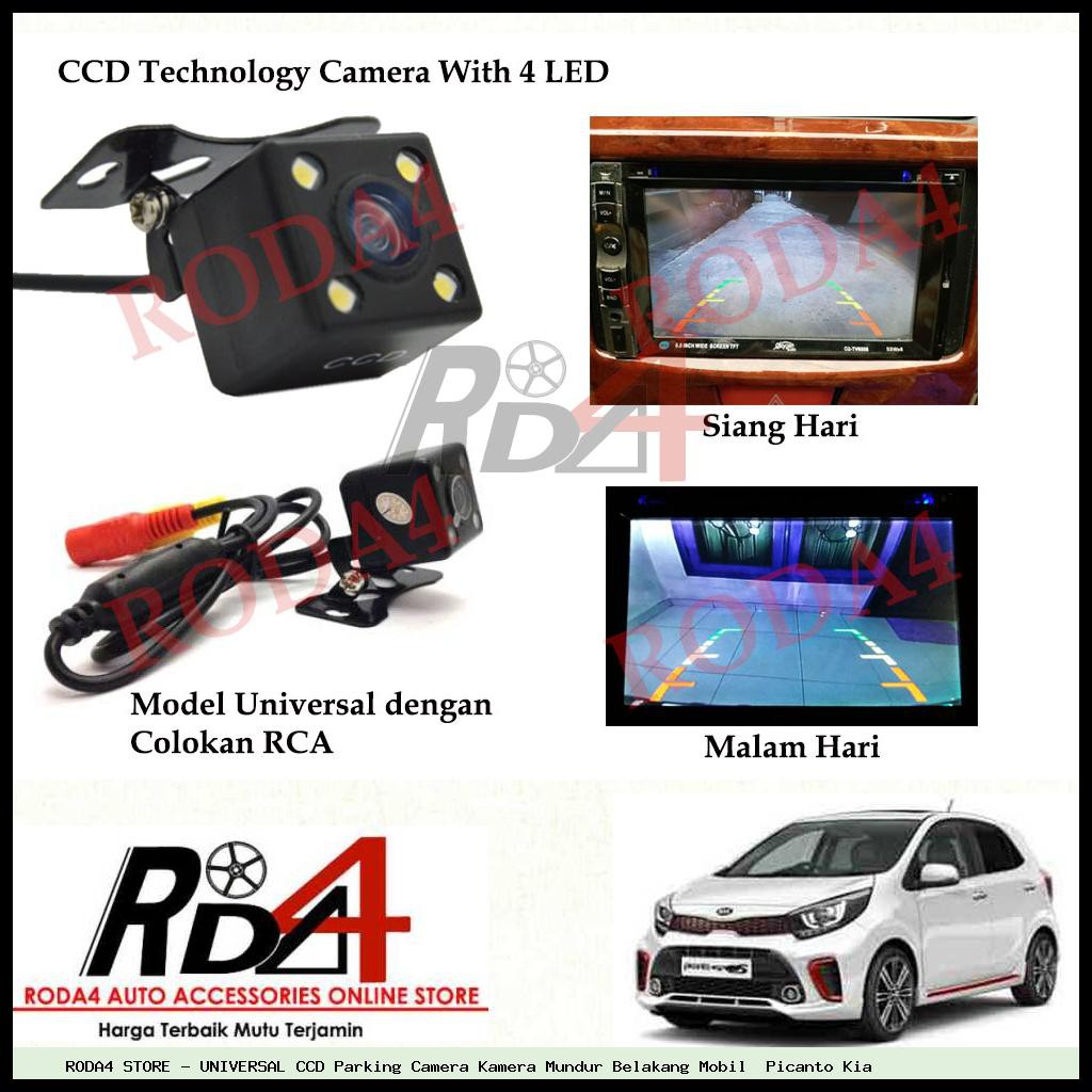 UNIVERSAL CCD Parking Camera Kamera Mundur Belakang Mobil  Picanto Kia