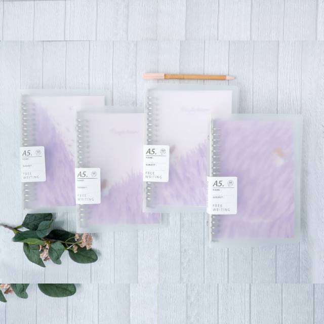 

Purple Dream File Binder A5