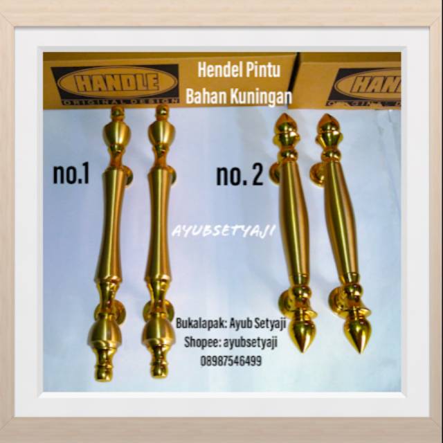 Handle Pintu Kuningan Original Handle Pintu Kuningan Hendel Pintu Hotel Kuningan klasik unik modern 