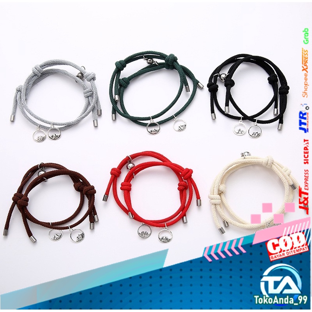 GELANG COUPLE / GELANG MAHNET / GELANG KEMBARAN SAMA PACAR