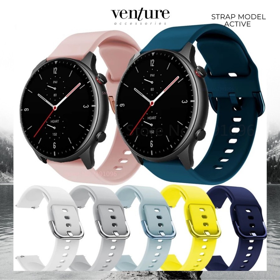 TALI JAM STRAP XIAOMI HUAMI AMAZFIT GTR 2 22mm MODEL ACTIVE FULLCOLOUR BUCKLE