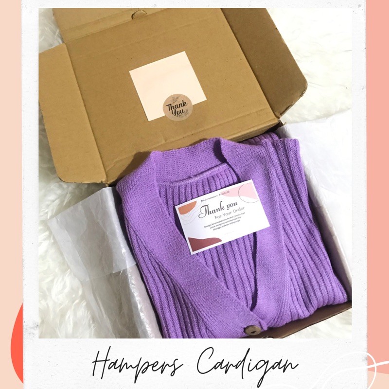 

HAMPERS CARDIGAN/GIFT BOX/KADO/HAMPERS Murmer