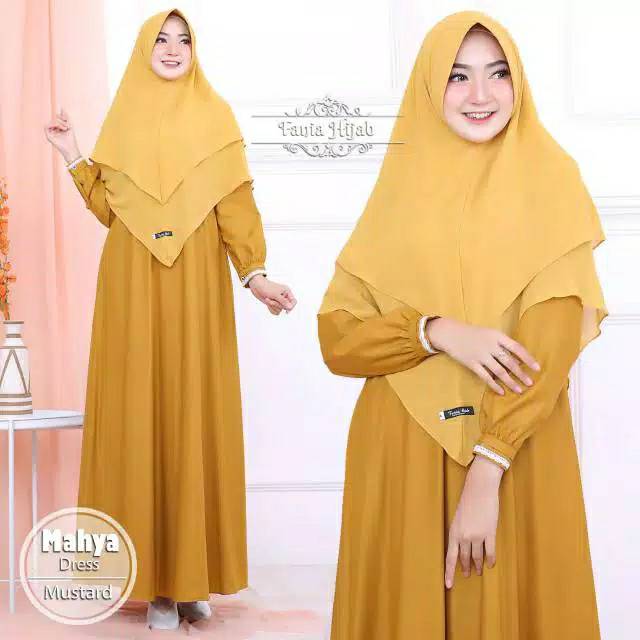 Mahya Mustard Fania Hijab
