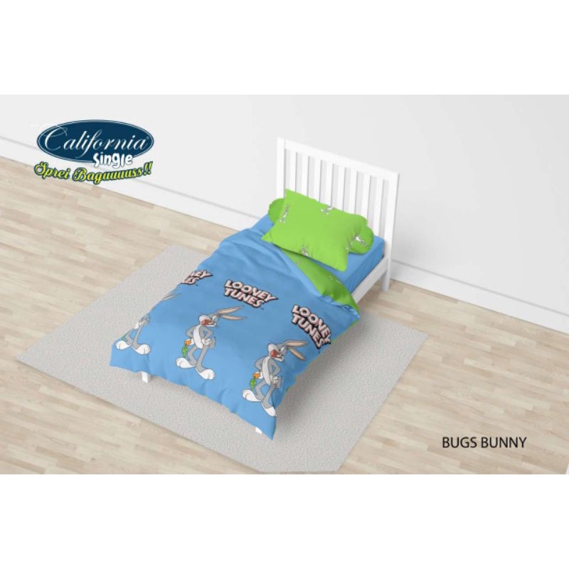 Sprei Single California 100x200&120x200 Bugs Bunny