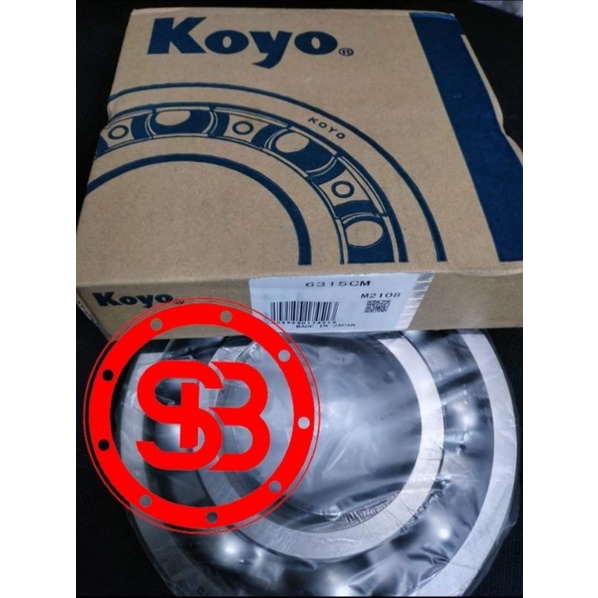 BEARING 6315 / 6315 C3 KOYO JAPAN ORIGINAL