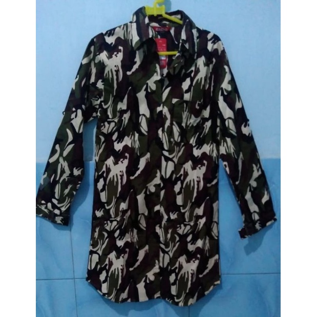 baju fashion loreng wanita