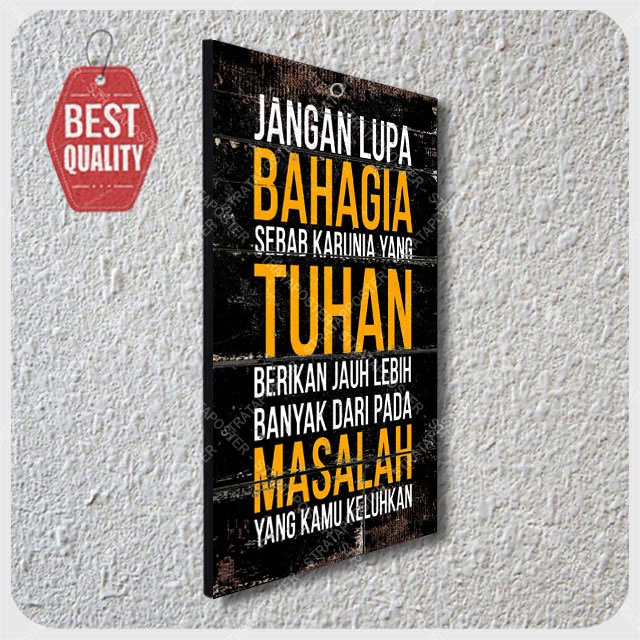 Poster Motivasi Hiasan Dinding Quotes Dekorasi Pajangan dinding 143012STR