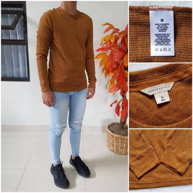 KAOS PRIA tangan panjang AEROPOSTALE